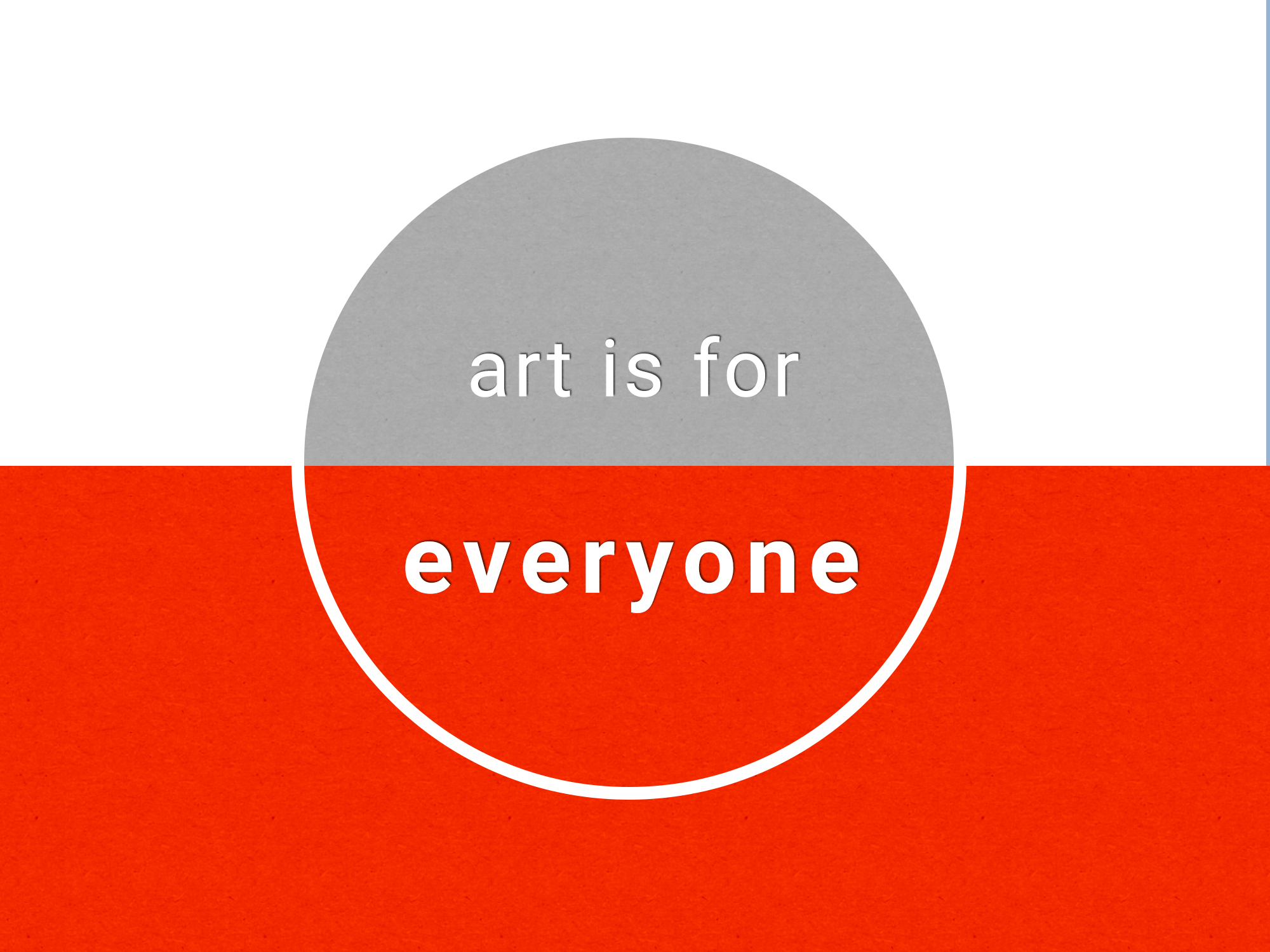 Art is for everyone Blog